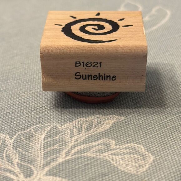 Annette Allen Watkins Sun Spiral Stamp - Picture 4 of 4